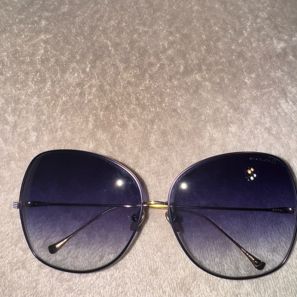 Dita Bluebird Women's Gradient Sunglasses - Blue